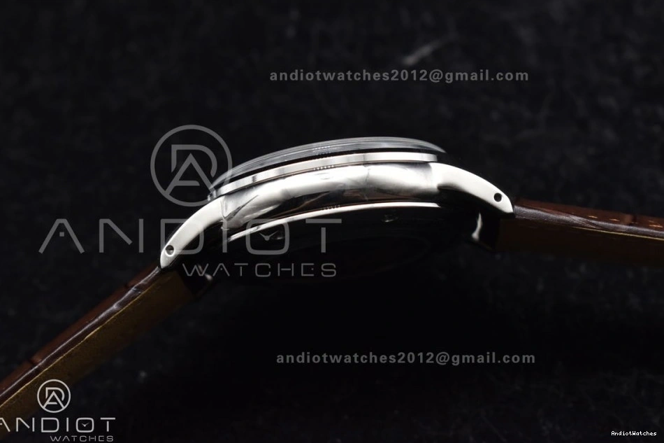 GSF Reliable 1:1 on Dial Edition Grand 886 Elegance Strap NH SS Best Brown Leather Cream GMT Seiko 0125